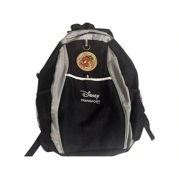 Disney Wild About Safety Disney Transport Backpack Black RARE main image 5